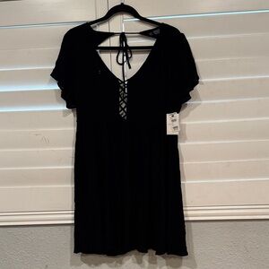 Volcom Black Strappy Dress